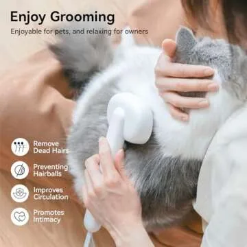 Professional Cat Hair Brush for Shedding and Grooming