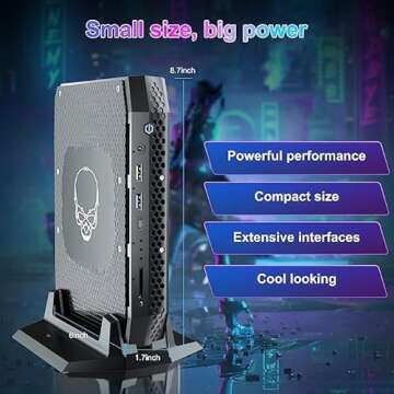 Compact Intel NUC 11 Gaming PC with i7, 32GB RAM