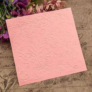 4Pcs Starfish & Rose Flower Embossing Folders for Crafts