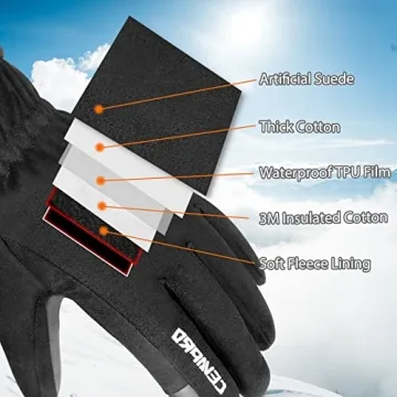 Cevapro Waterproof Winter Gloves | Warm & Stylish