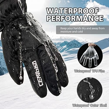 Cevapro Waterproof Winter Gloves | Warm & Stylish