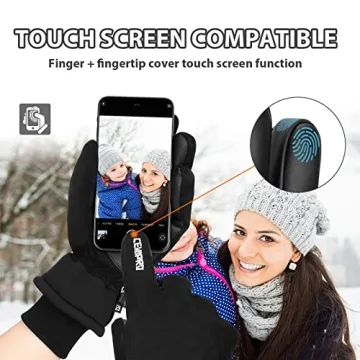 Cevapro Waterproof Winter Gloves | Warm & Stylish