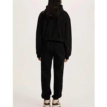 Flygo Fleece Jogging Set Stylish Comfortable Sweatsuit