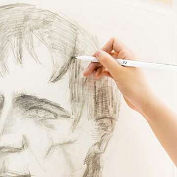 Premium 16 Pcs Blending Stumps for Artists and Students