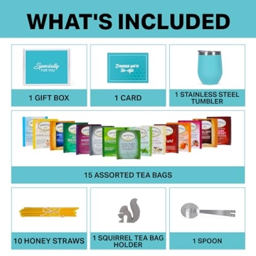 Tea Gift Set for All Tea Lovers - Unique Blends & Tumbler