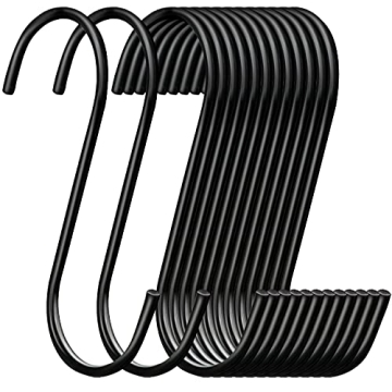 ESFUN Heavy Duty S Hooks 30 Pack - Organize Your Space