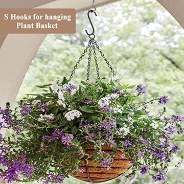 ESFUN Heavy Duty S Hooks 30 Pack - Organize Your Space