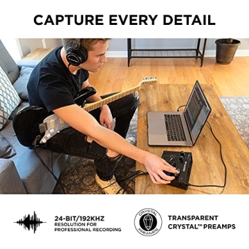 Recording Studio Package - Akai Professional MPK Mini MK3 USB MIDI Keyboard Controller and M-Audio AIR 192I4 Audio Interface, with Production Software, grey