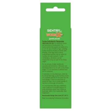 Sentry Pet Care HC WormX DS Suspension | 2 oz | Powerful Canine De-wormer