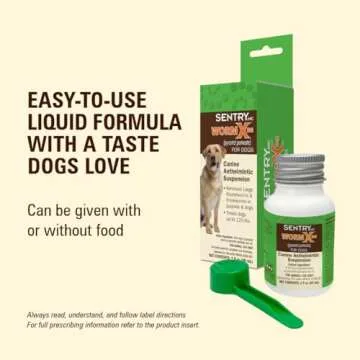 Sentry WormX DS De-wormer for Dogs - Broad Spectrum Treatment