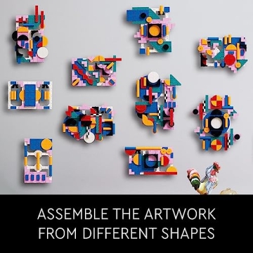 LEGO Modern Art 31210 Build & Display Kit for Creativity