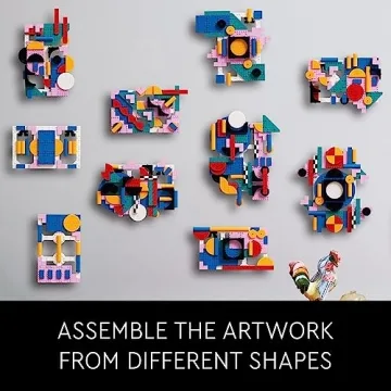 LEGO Modern Art 31210 Build & Display Kit for Creativity