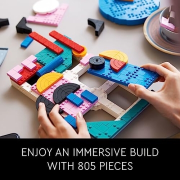 LEGO Modern Art 31210 Build & Display Kit for Creativity