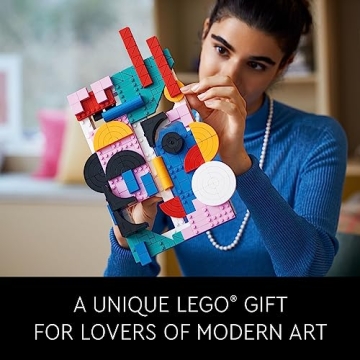 LEGO Modern Art 31210 Build & Display Kit for Creativity