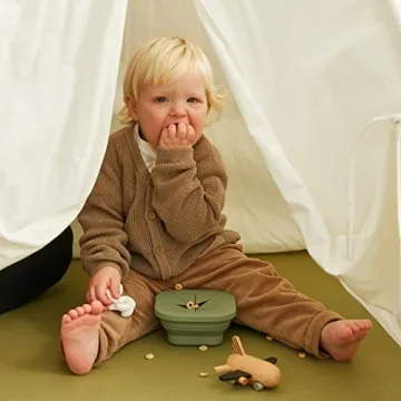 Austin Baby Silicone Collapsible Snack Bowl for Toddlers