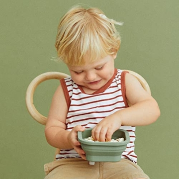 Austin Baby Silicone Collapsible Snack Bowl for Toddlers