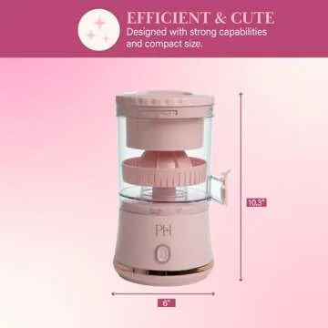 Portable Paris Hilton Electric Citrus Juicer for Easy Juicing