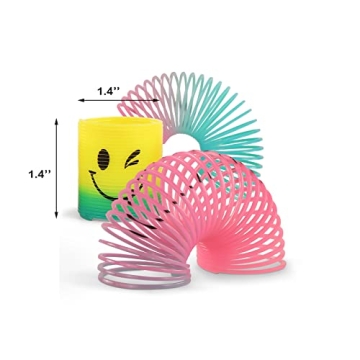 Colorful Spring Fidget Toys - 30 Pack for Kids Fun