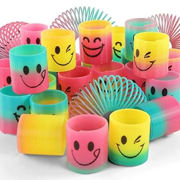 Colorful Spring Fidget Toys - 30 Pack for Kids Fun