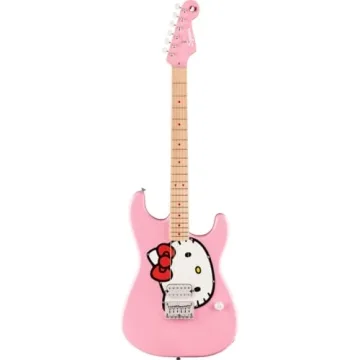 Limited Edition Hello Kitty Stratocaster Guitar