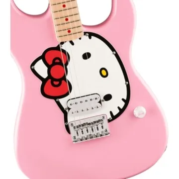 Limited Edition Hello Kitty Stratocaster Guitar