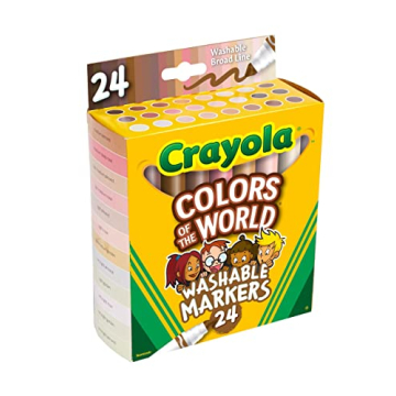 Crayola Colors of the World Markers for All Ages