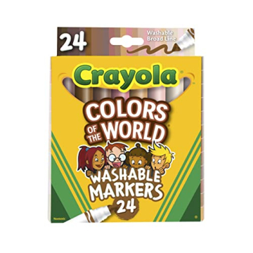 Crayola Colors of the World Markers for All Ages