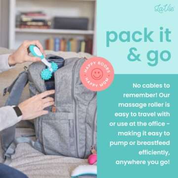 LaVie 5-in-1 Lactation Massager Roller for Moms