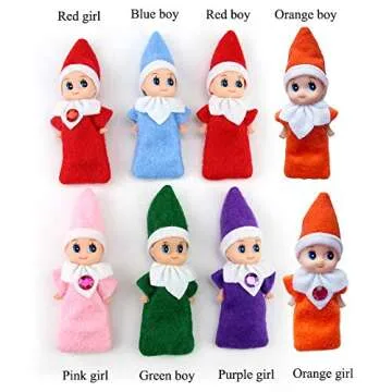 WULEEUPER Tiny Baby Elf Doll - Perfect Xmas Gift Idea