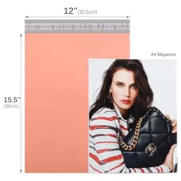 Durable Metronic Poly Mailers 12x15.5 Pack for Shipping