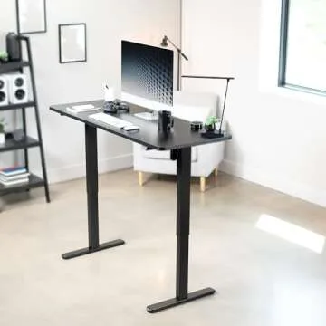 VIVO 60-inch Electric Height Adjustable Stand Up Desk – Ergonomic Solutions for Home & Office