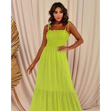 Kinstell Women's Boho Maxi Dress for Summer Style