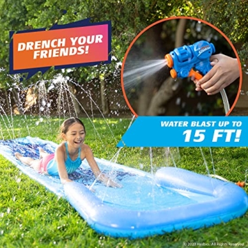 NERF Super Soaker 16 Feet Water Slide for Summer Fun