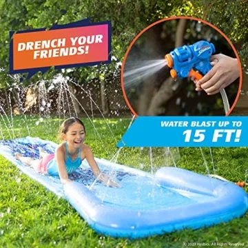 NERF Super Soaker 16 Feet Water Slide for Summer Fun