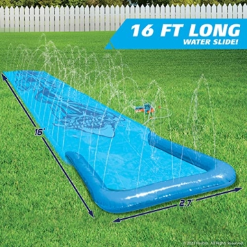 NERF Super Soaker 16 Feet Water Slide for Summer Fun