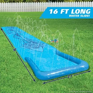 NERF Super Soaker 16 Feet Water Slide for Summer Fun