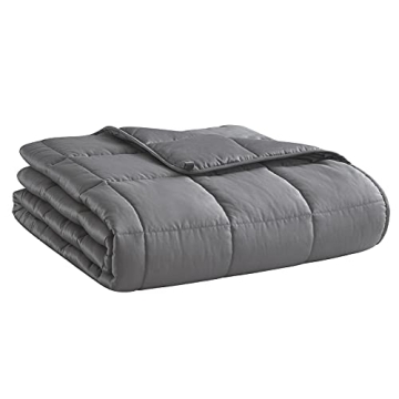 Cooling 15lb Weighted Blanket by L'AGRATY for Deep Sleep