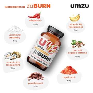 UMZU ZuBurn: Natural Thermogenic Fat Burner Supplement