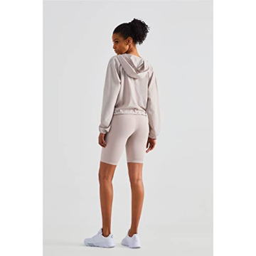 altiland Lightweight Cropped Workout Jacket for Women