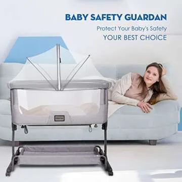 Beberoad Love Bassinet Mosquito Net with Zipper