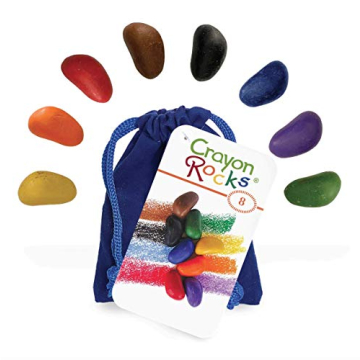 Crayon Rocks - Ergonomic Crayons for Kids - 8 Colors