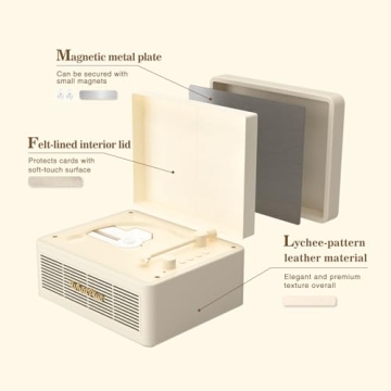 WhatPlus Portable CD Player with Bluetooth 5.2, Rechargeable Battery & Built-in Speakers – Hi-Fi R...