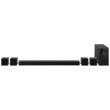 iLive 5.1 Home Theater System with Bluetooth, 6 Surround Speakers, Wall Mountable, Includes Remote, ...