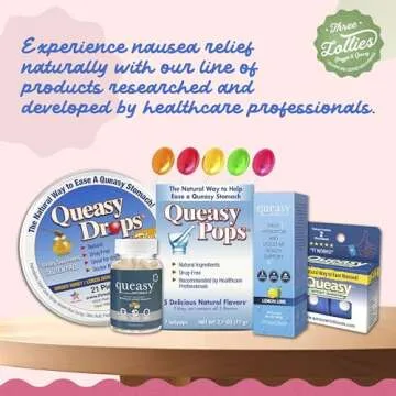 Queasy Drops: Natural Nausea Relief & Support Breast Cancer Awareness