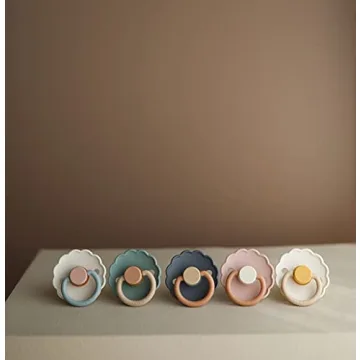 FRIGG Daisy Baby Pacifier | Natural Rubber & BPA-Free