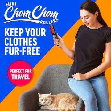 Chom Chom Roller for Effortless Pet Hair Removal