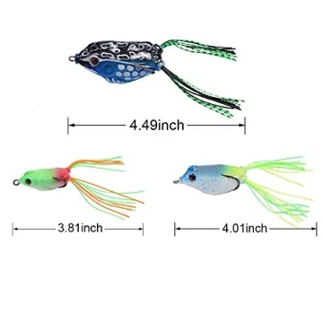 Hollow Body Frog Lure Kit for Freshwater & Saltwater