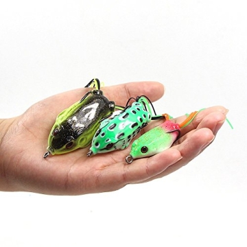 Hollow Body Frog Lure Kit for Freshwater & Saltwater