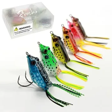 Hollow Body Frog Lure Kit for Freshwater & Saltwater