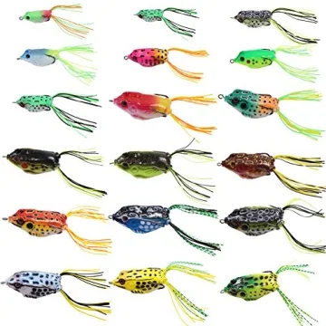 Hollow Body Frog Lure Kit for Freshwater & Saltwater